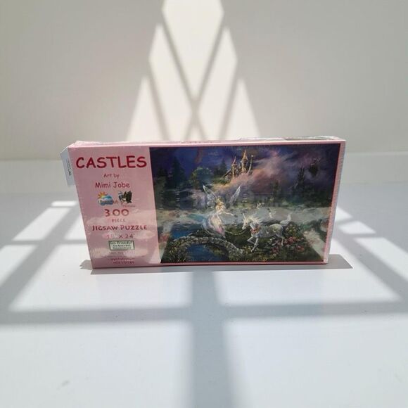 NIB Sealed Castles Fairy 300 pc Jigsaw Puzzle by SunsOut - Picture 1 of 5